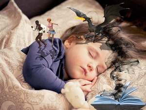 dans son sommeil un enfant peut faire des rêves ou des cauchemards